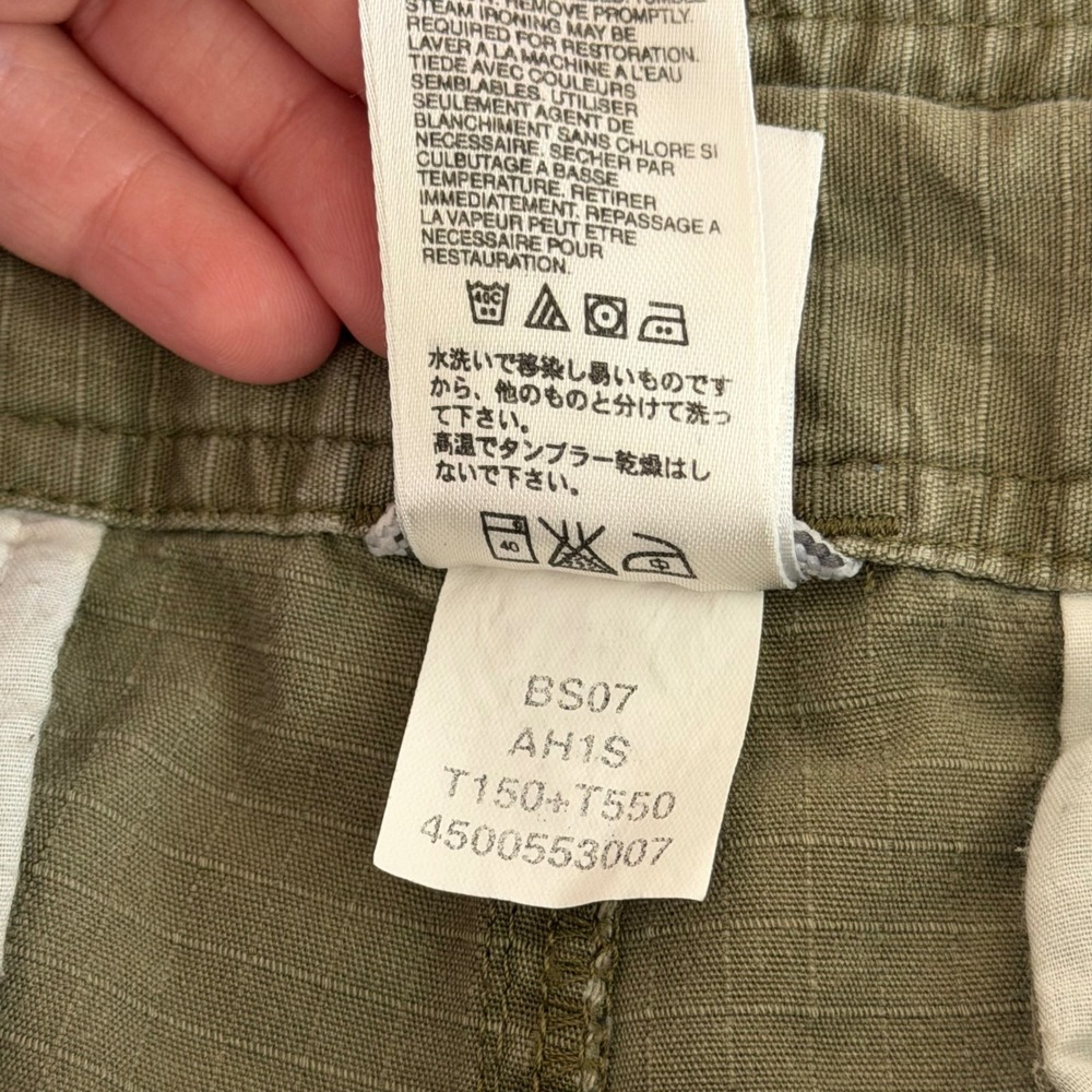 The North Face Hiking Shorts Womens 10 Olive Green Cargo Ripstop A Series AH1S - Picture 11 of 11
